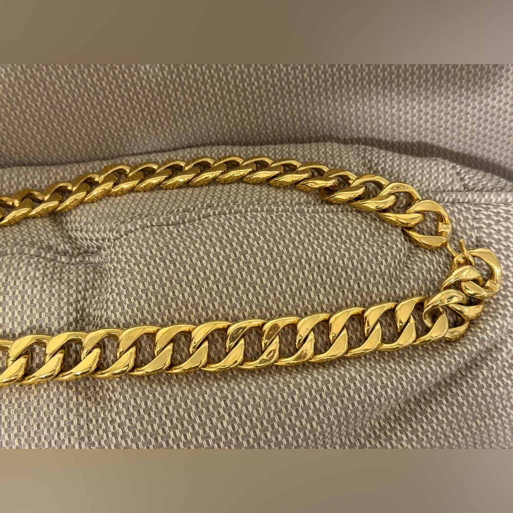 Vintage CHANEL Nameplate Belt or Necklace 1988 - Picture 6 of 8